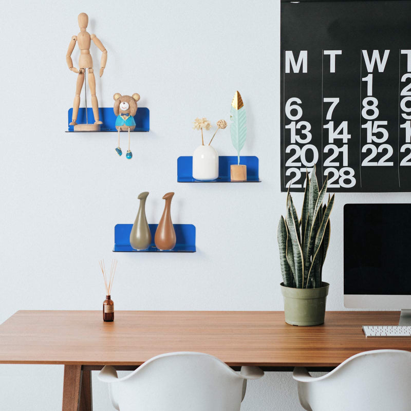 VividShelf | Kleurrijke Neon Acryl Drijvende Muurplank - Modern Thuisdecor