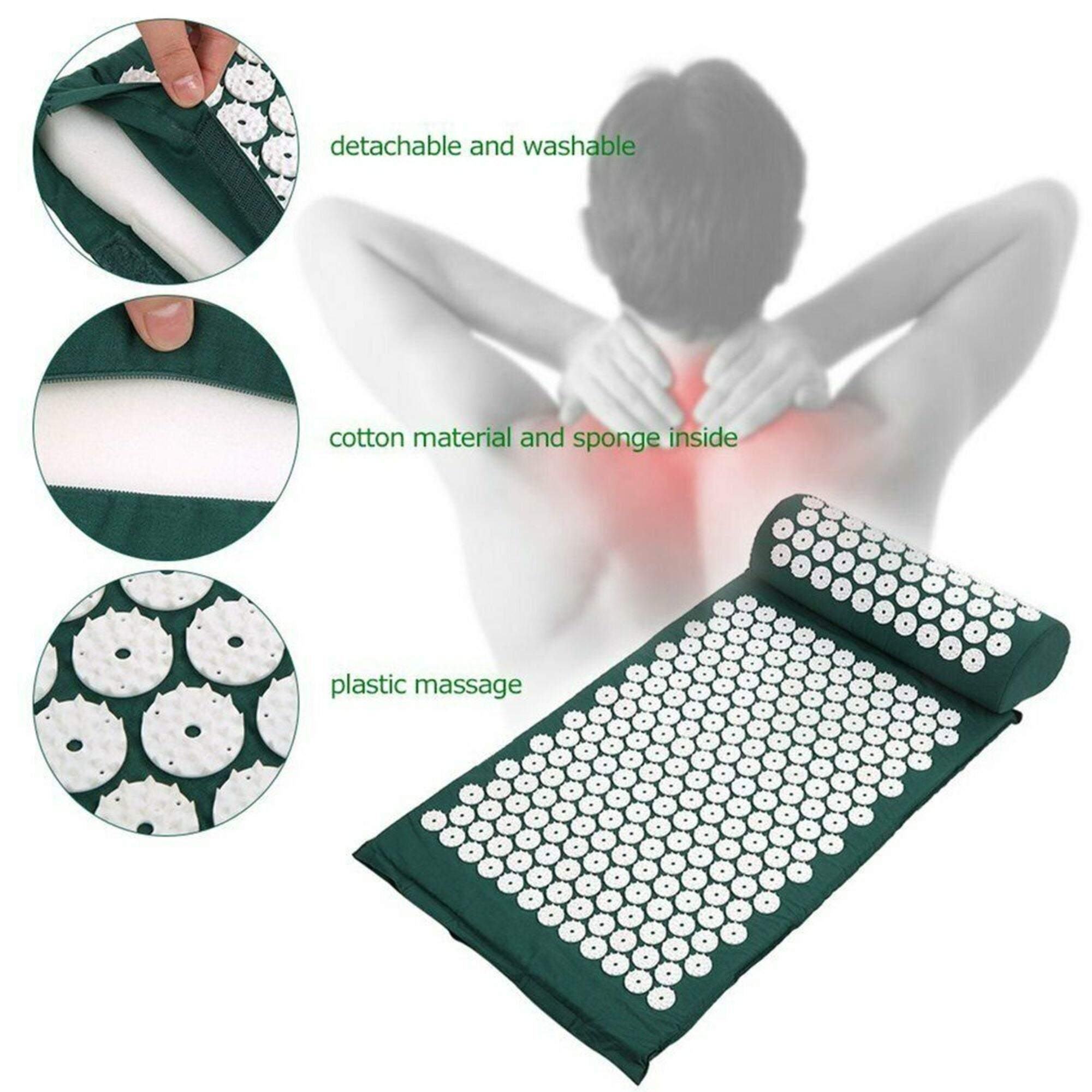 AcuRest | Acupressuurmat & kussenset voor stressvermindering, rug- en nekpijn