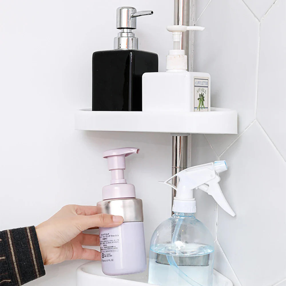 AquaSpan | Justerbar duschhylla – utdragbar badrumsförvaring