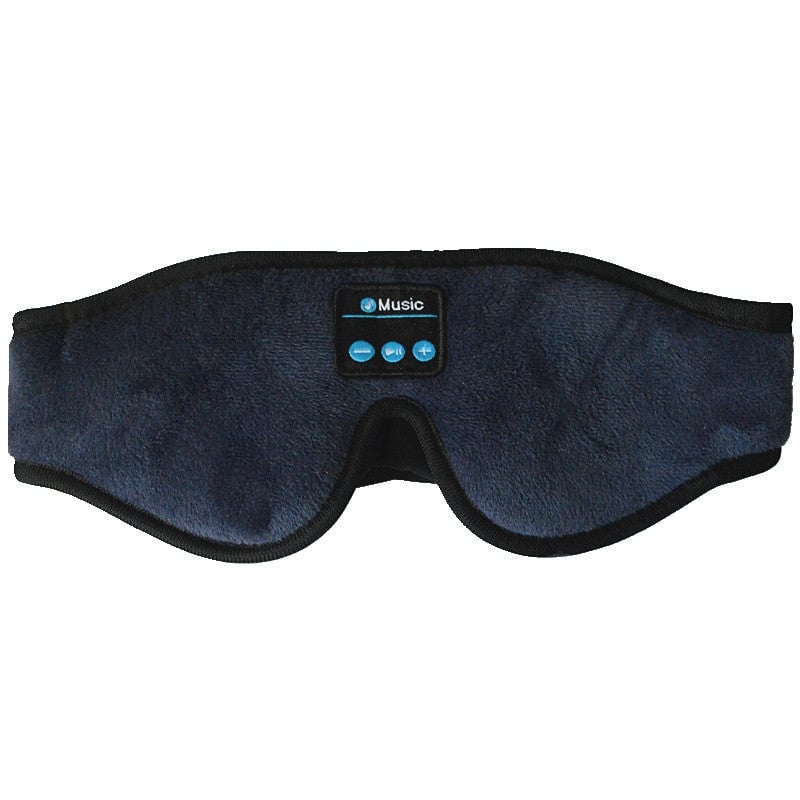SleepTune | Bluetooth Muziek Slaapmasker – Zacht Geheugenschuim, Lichtdicht