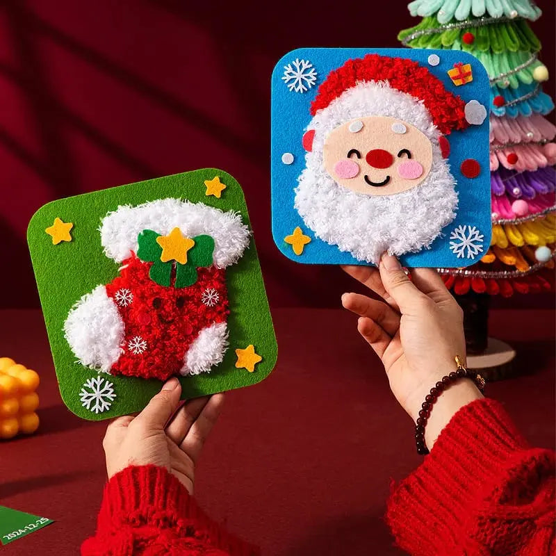 MerryStitch | DIY kerstversiering van vilt – knutselset voor kinderen en volwassenen