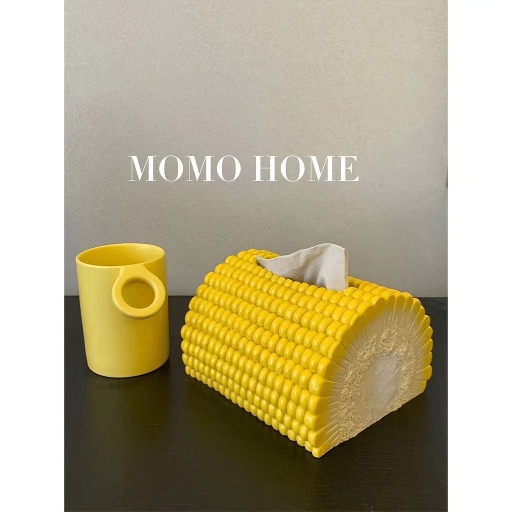 CornyBox | Maïsvormige Tissueboxhouder – Schattige Keuken- & Woonkamerdecoratie