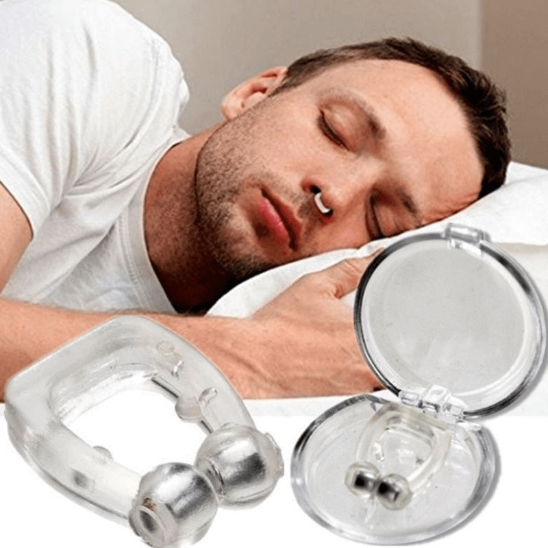 SnoreClip | Silicone Magnetische Anti Snurk Neusklem - Natuurlijk Slaapmiddel, Neusverwijderaar