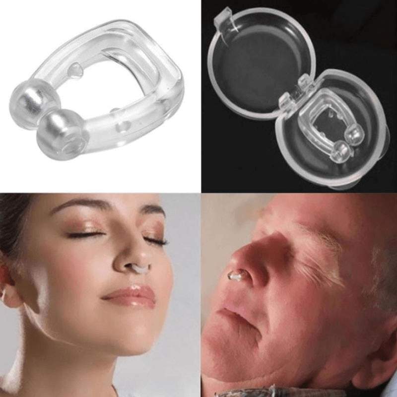 SnoreClip | Silicone Magnetische Anti Snurk Neusklem - Natuurlijk Slaapmiddel, Neusverwijderaar