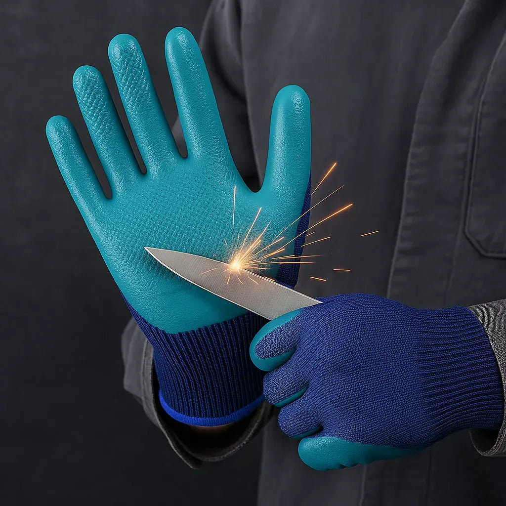 ToughGrip | Snijbestendige industriële werkhandschoenen voor zware taken & veiligheid