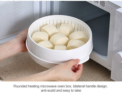 MicroChef | Magnetronstoompan voor snelle en gezonde maaltijden