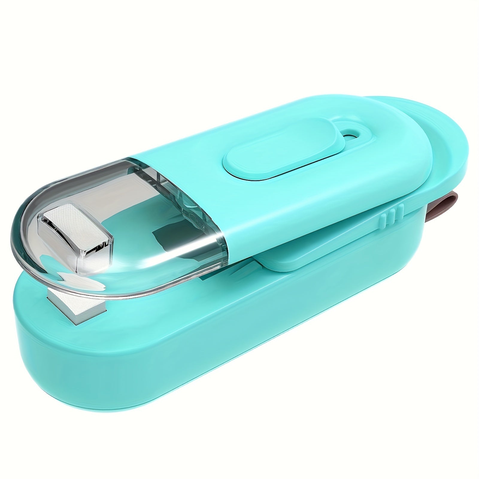 SealZip | 2-in-1 Mini Zakjes Sealer & Snijder - Draagbare Vacuüm Verpakkingsmachine voor Voedselopslag, Snacks