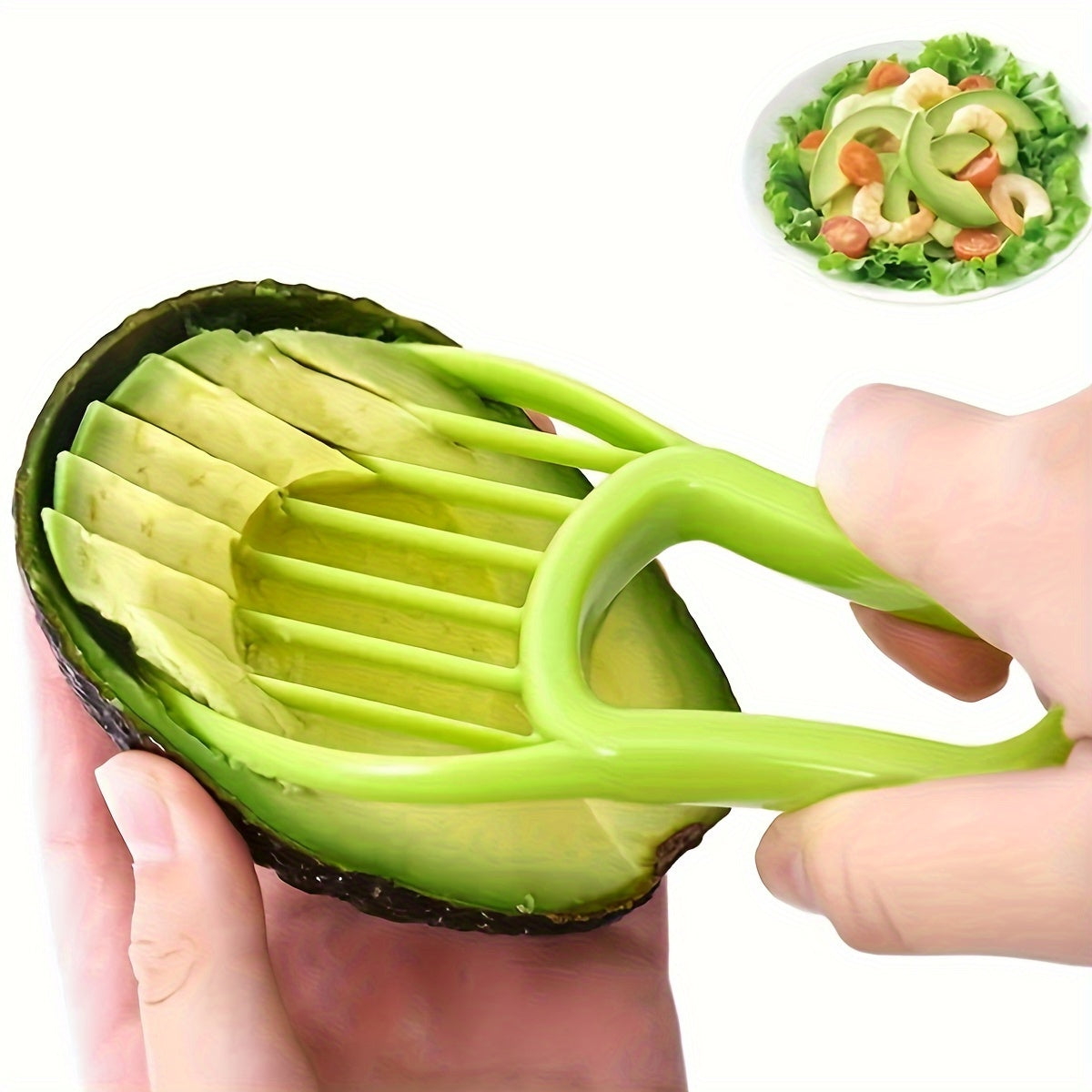 AvoTool | 2-in-1 avocadosnijder en -ontpitter – multifunctioneel keukengadget, dunschiller en fruitsnijder