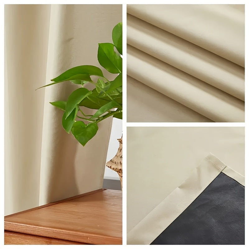 EclipseCurt | 2 stuks verduisteringsgordijnen, 100% lichtwerend, thermisch geïsoleerd