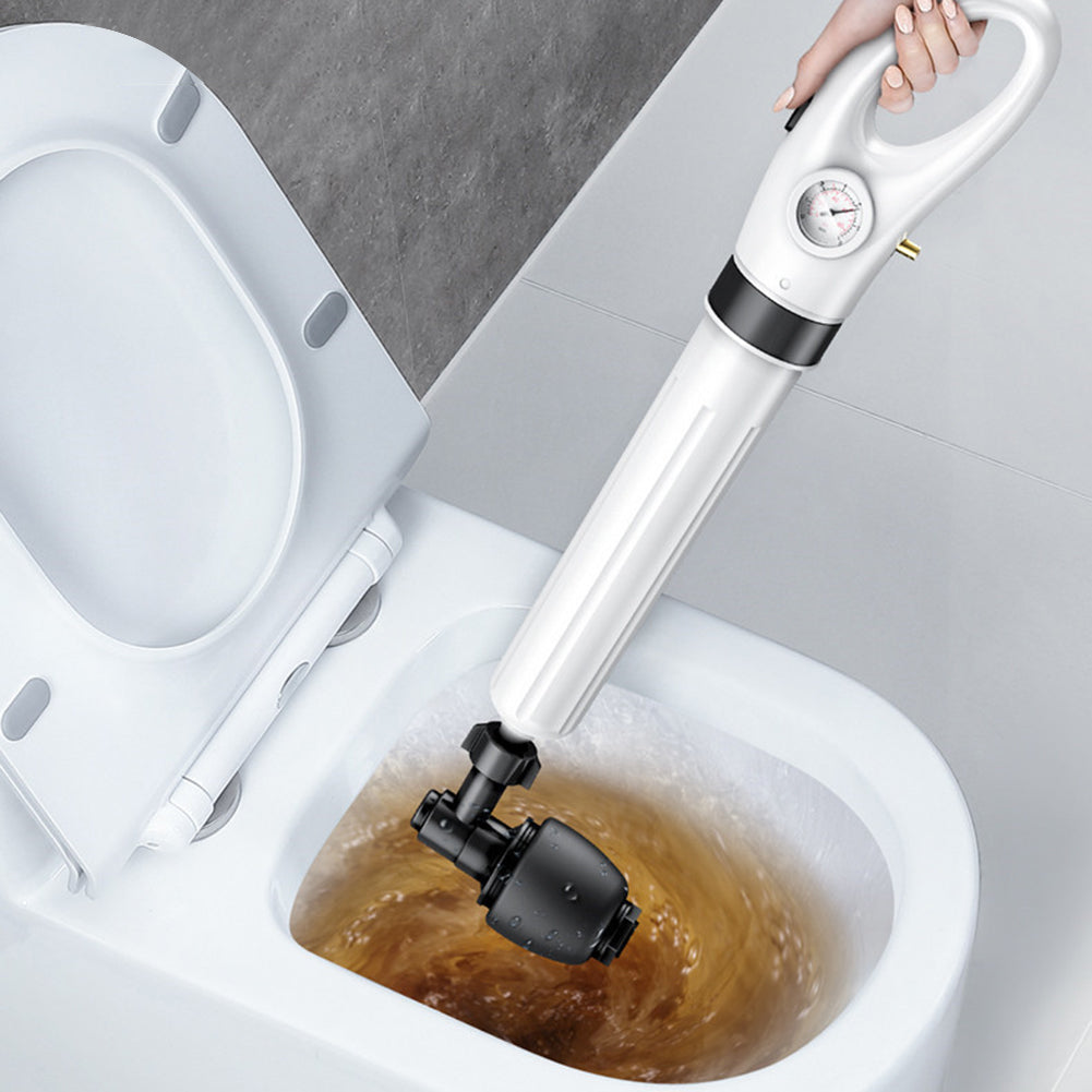 PlungeMax | Ultra hogedruktoilet ontstopper en afvoerblazer