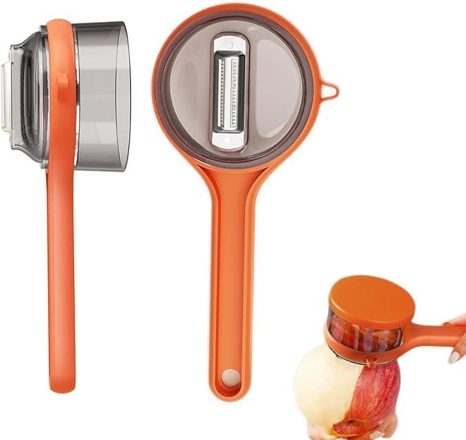 PeelPod | 2-in-1 Groente- & Fruitschiller met Ingebouwde Afvalbak - Ergonomisch, Mess-vrij