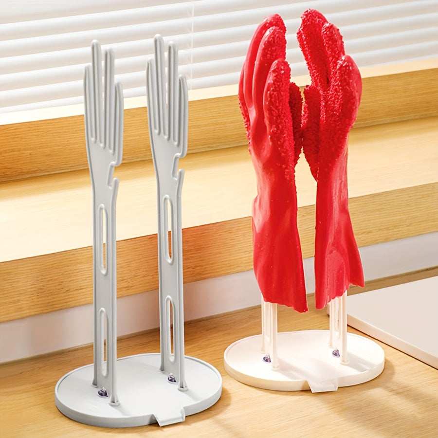 GloveDry | Droogrek & Houder voor Rubberen Handschoenen – Keukenspoelbak Organizer
