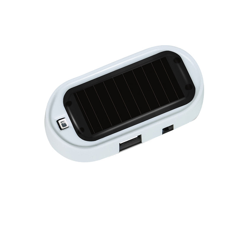 GuardBlink | Zonne-energie Auto Alarm Waarschuwingslamp – Anti-diefstal LED Beveiligingsknipperlicht