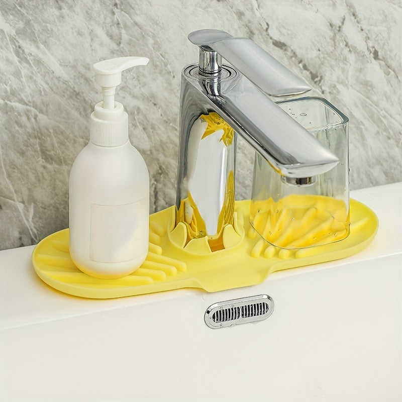 SinkGuard | Keuken Afdruipmat – Spatbestendige Waskom Beschermer & Opberger