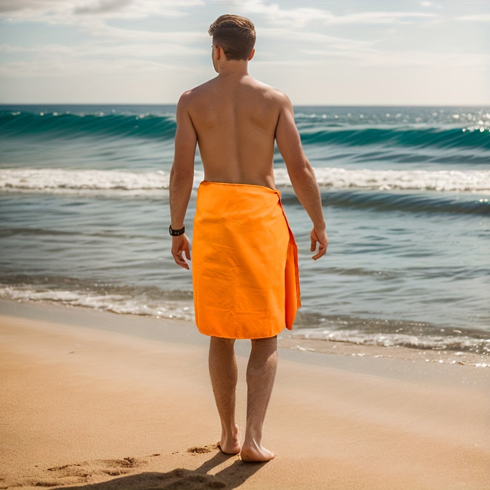 BreezeTowel | Sneldrogende microvezel strandlaken – Zandvrij, lichtgewicht, ultracompact, machinewasbaar