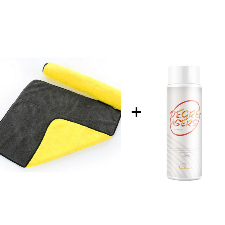 CrystalWipe | Autoglasreiniger – Verwijdert oliefilm en vet, voor streeploze voorruiten en ramen