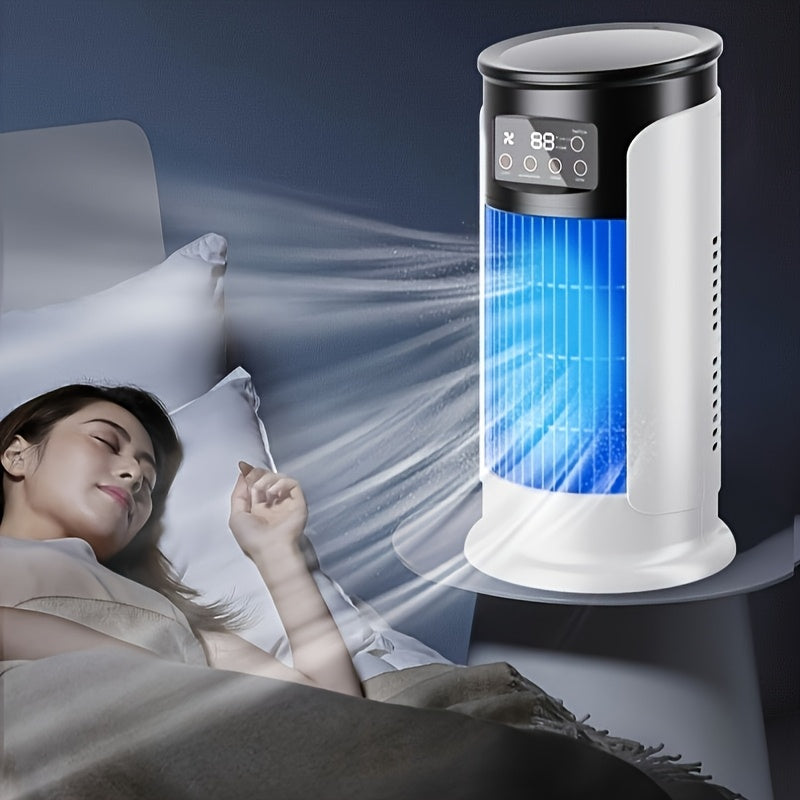 Mistova |  3-in-1 USB draagbare airco ventilator - luchtbevochtiger, ijsnevelaar & airconditioner