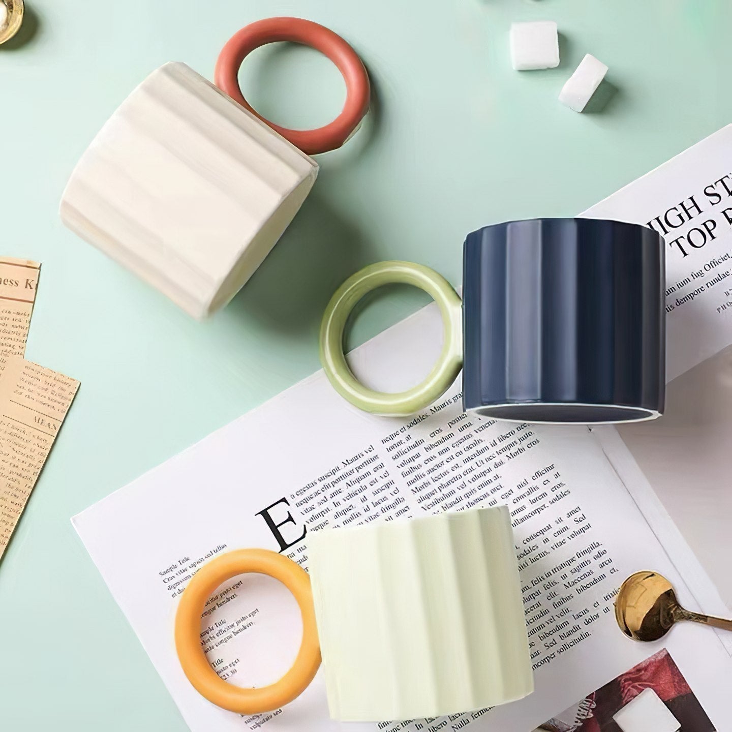 MightyMug | Keramische mok met groot handvat - duurzame koffiemok, comfortabele grip