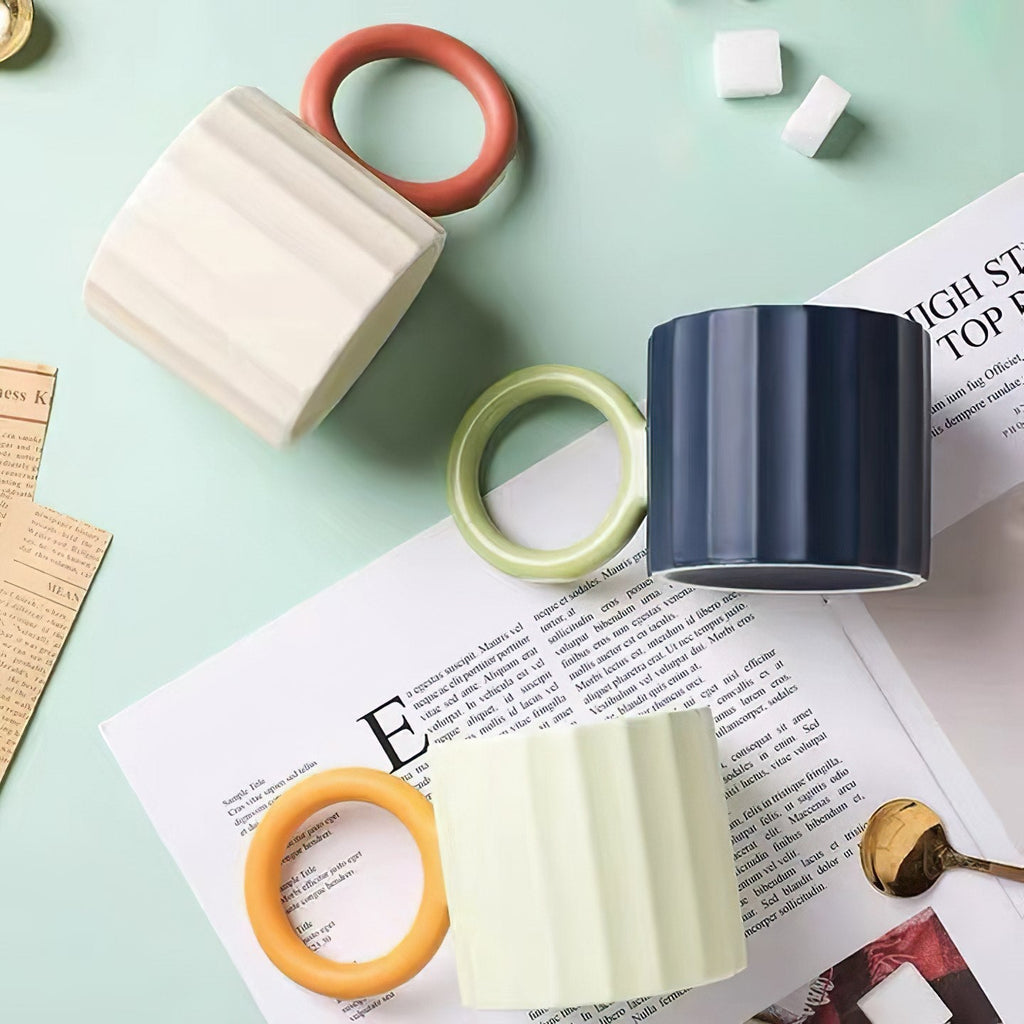 MightyMug | Keramische mok met groot handvat - duurzame koffiemok, comfortabele grip