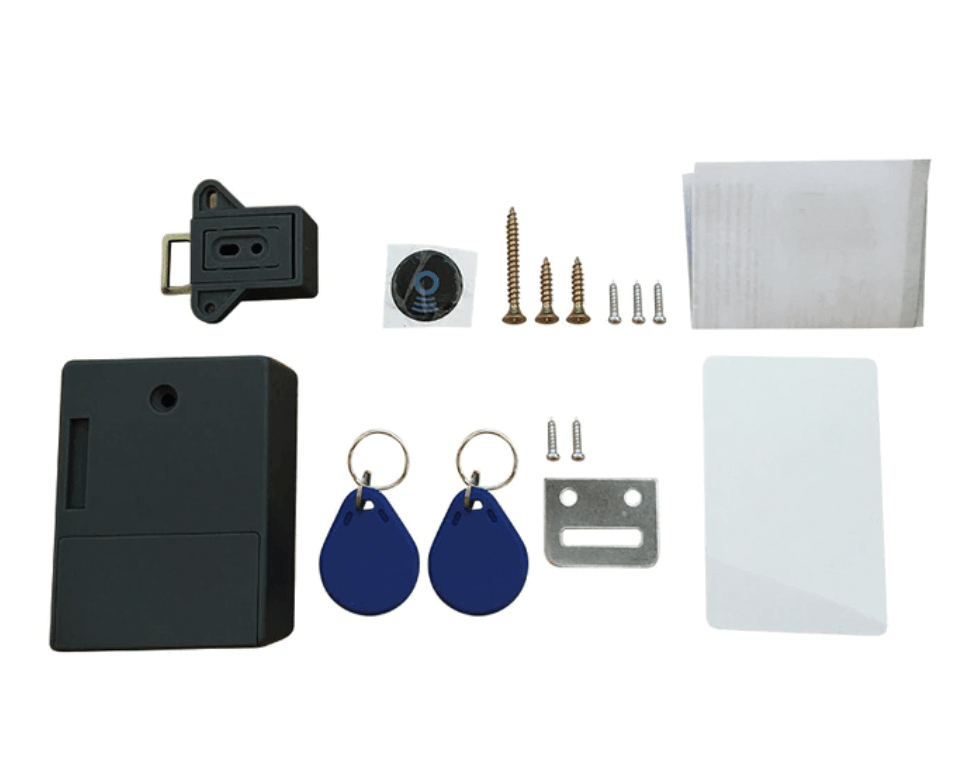 StealthLock | Onzichtbaar RFID-kastenslot - sleutelloos slim sensorslot voor lades en kasten