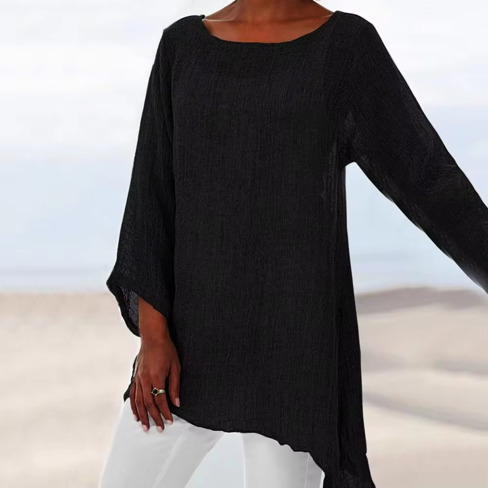 Daria | Casual damesblouse met lange mouwen