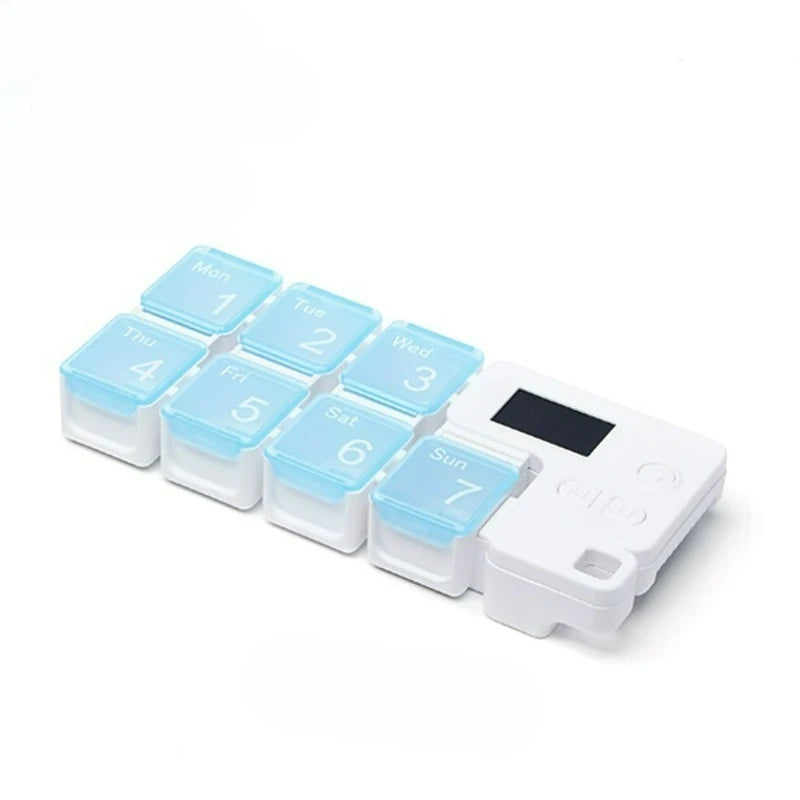 SmartDose | Slimme Elektronische Weekelijkse Pillendoos – 7-daagse Alarm Pillendoos