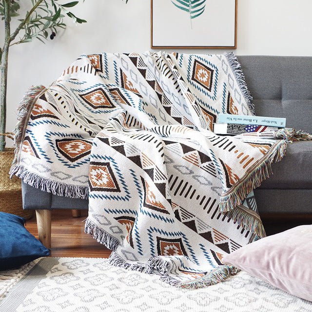 SpiritBlanket | Bohemian Sofa Laken - Zacht, Knus & Stijlvol Woondecoratie