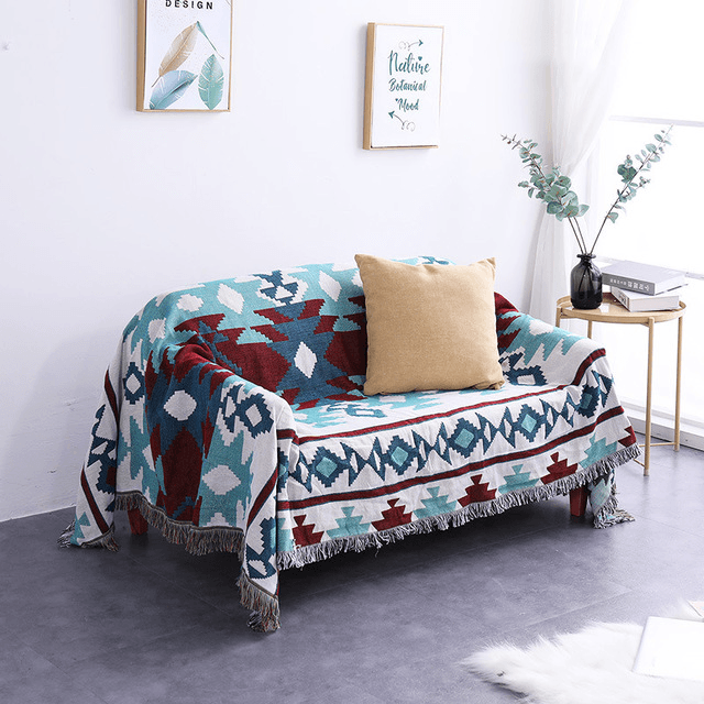 SpiritBlanket | Bohemian Sofa Laken - Zacht, Knus & Stijlvol Woondecoratie