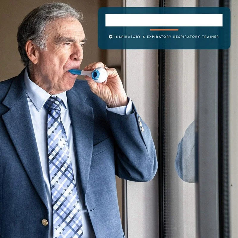 Breathex | Ademhalingstrainer – Versterk longen en ademhaling, verbeter luchtstroom, ondersteuning bij COPD en astma