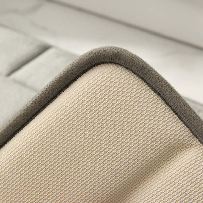 Matzaic | Antislip Badkamermat - Absorberende Sneldrogende Zachte Deken met Baksteenpatroon