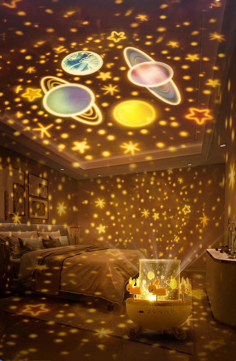 StarLuxe | Galaxy Projector Nachtlampje - 360° Sterrenhemel LED Lamp