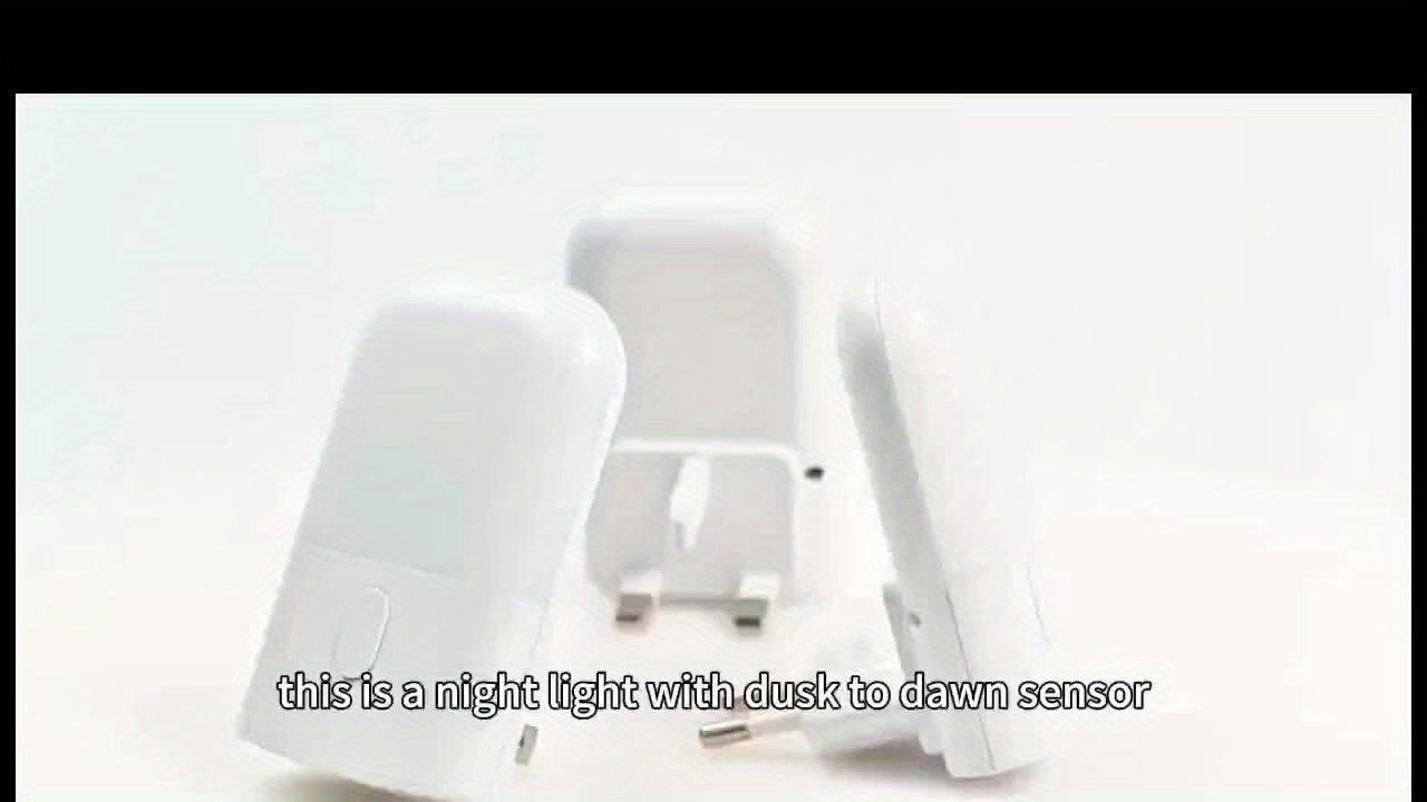 NightGlow | Plug-in LED nachtlampje, Mini warm wit licht met instelbare helderheid