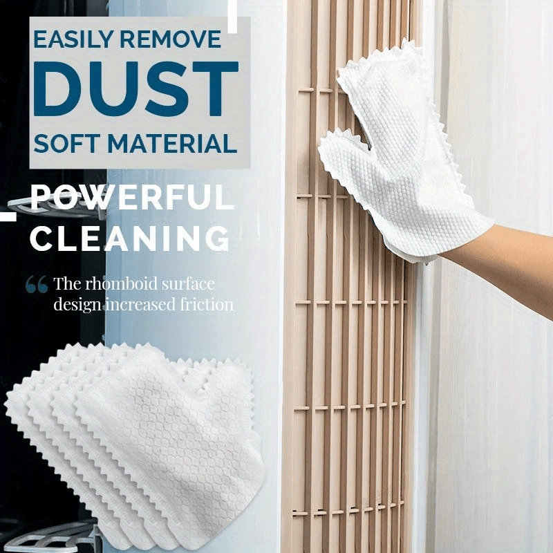 GloveClean | 50 stuks microvezel stofhandschoenen – multifunctioneel, nat en droog reinigen