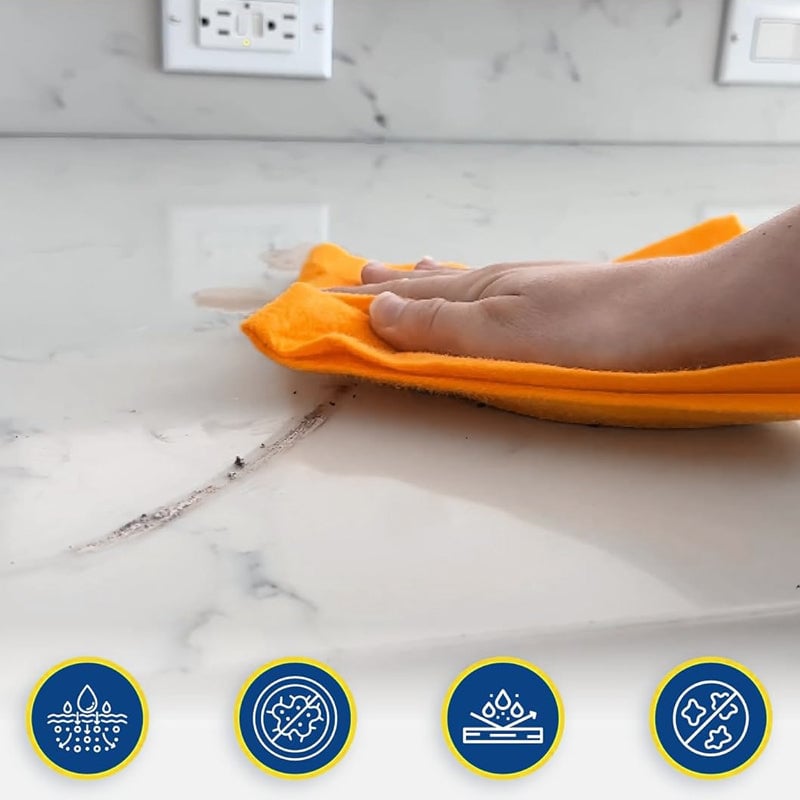 SorbWipe | Absorberende Non-Woven Reinigingsdoeken – Multifunctionele Herbruikbare Keuken- en Vaatdoeken