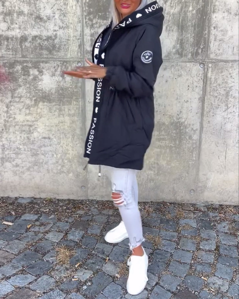 Garnelle | Dames Casual Hoodie-Jas – Lichtgewicht Ritsvest met Capuchon