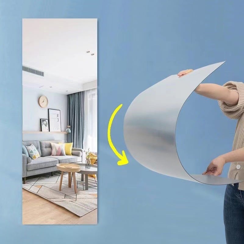 Reflekt | Acrylmuurspiegels - Lichtgewicht Shatterproof Decoratieve Spiegelpanelen voor de Woondecoratie van de Muur