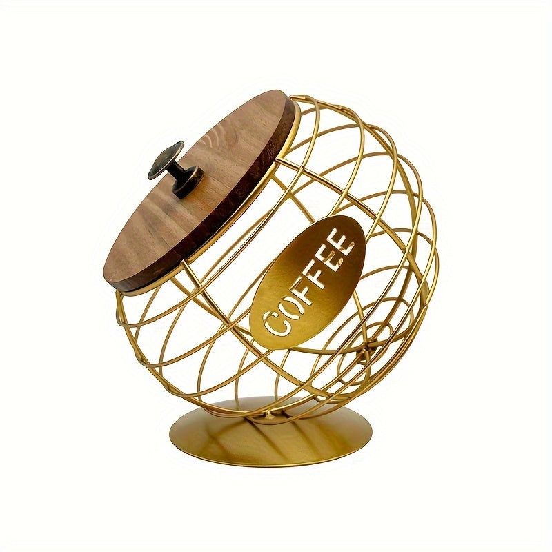 Vesca | Tilted Coffee Pod Caddy – Stylish Capsule Holder for Home Bar, Countertop, Espresso & Kitchen Organization