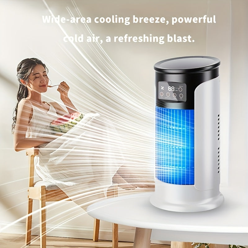Mistova |  3-in-1 USB draagbare airco ventilator - luchtbevochtiger, ijsnevelaar & airconditioner