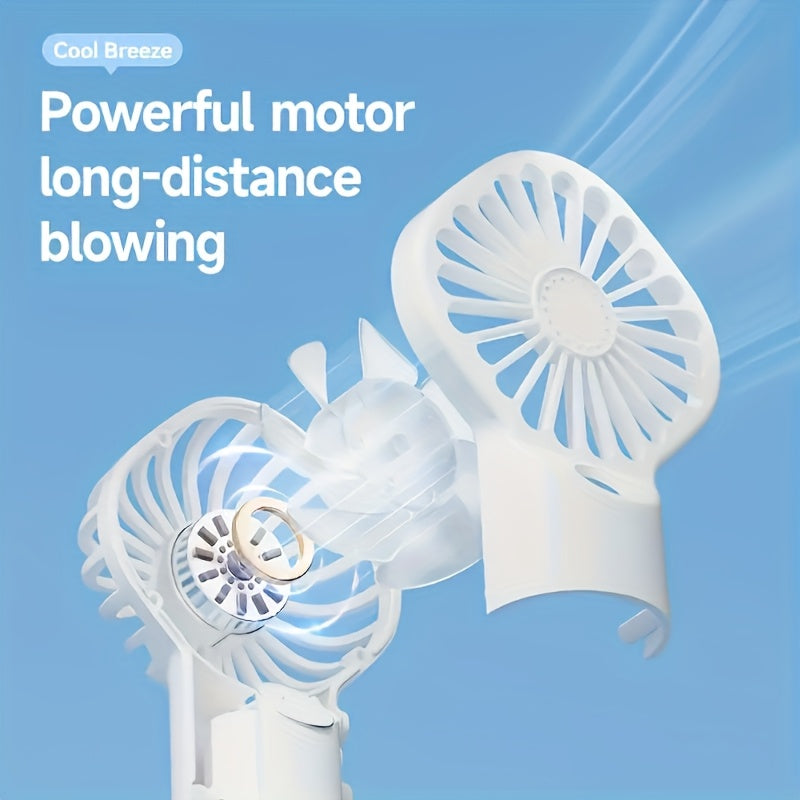 HydraFan | Oplaadbare Handheld Nevelventilator - USB-C Minikoelventilator met Waternevel