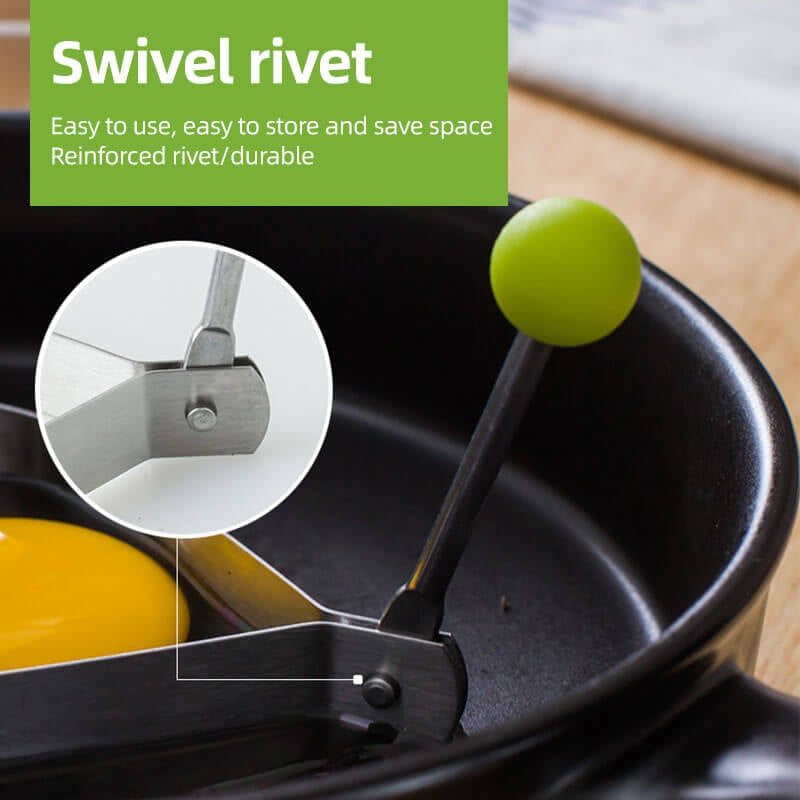 FryShape | Roestvrijstalen eiervormen – Leuke vormen voor eieren, pannenkoeken en omeletten