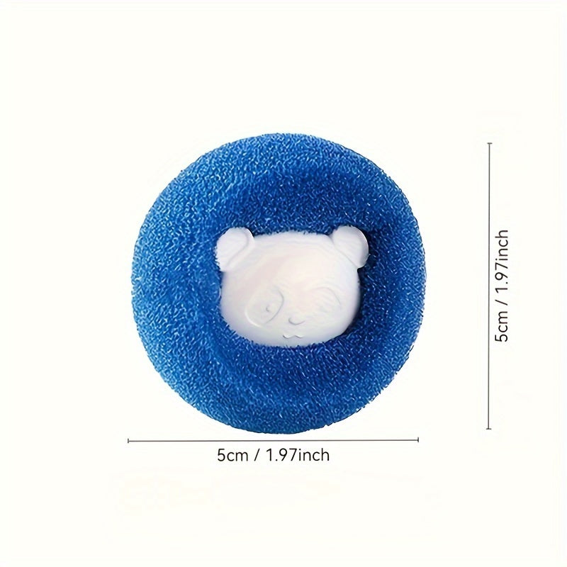 FluffBalls | Wasmachine Schoonmaakballen - 3/5 stuks, haar- en vlekverwijdering, herbruikbare wasballen voor kleverig vuil