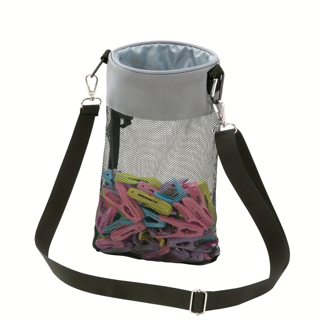 MeshNest | Ademende mesh opbergtas voor kleding met haken