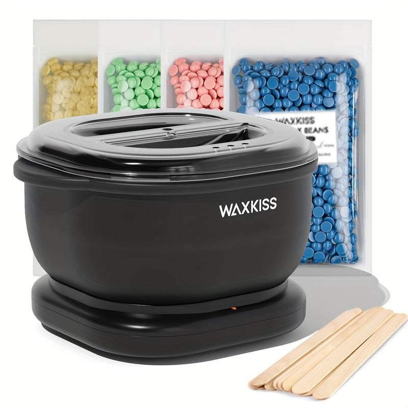 Waxora | Draagbare Wax Warmer Kit - 500ml Silicone Ontharingsverwarmer voor ontharing