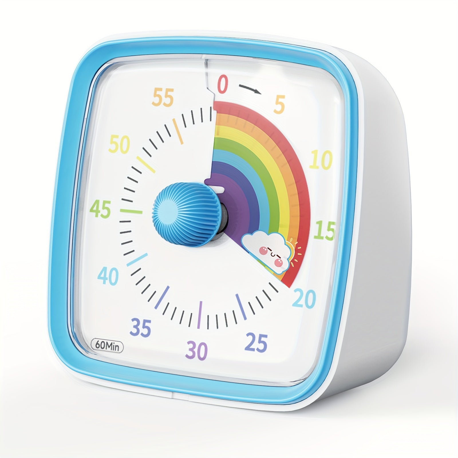 PrismTimer | Rainbow visuele timer met nachtlampje – 60 minuten aftellen