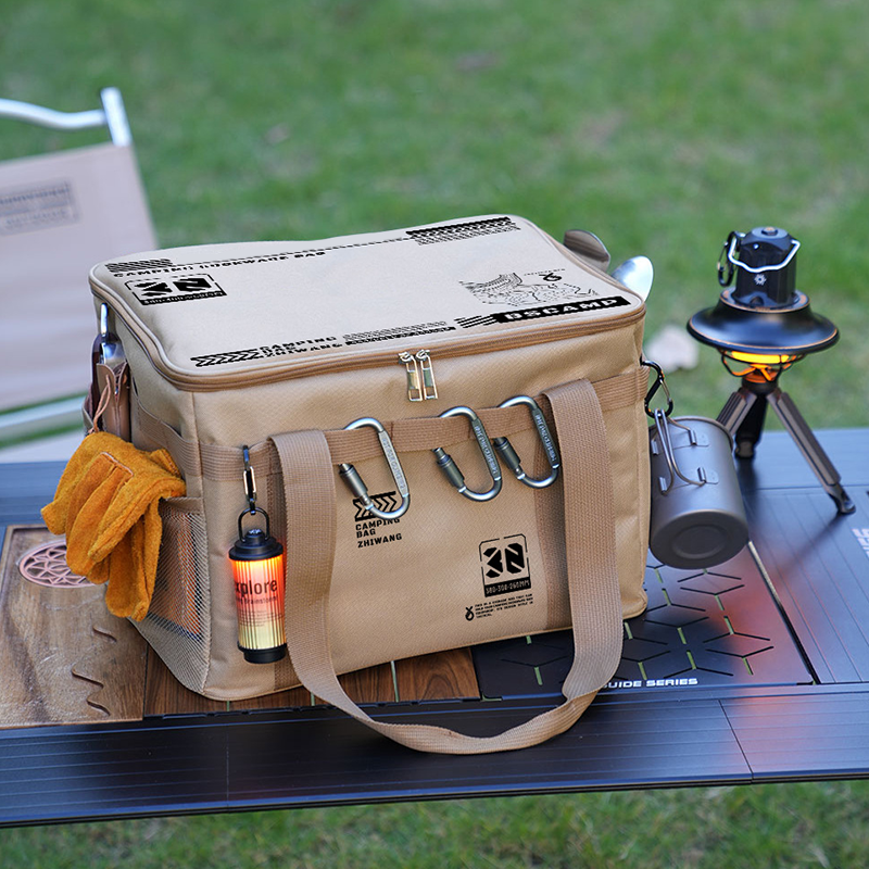 CampTote | 30L Campingtas – Waterdicht, Duurzaam Keukengerei Organizer, Reistas, Voor Outdoor