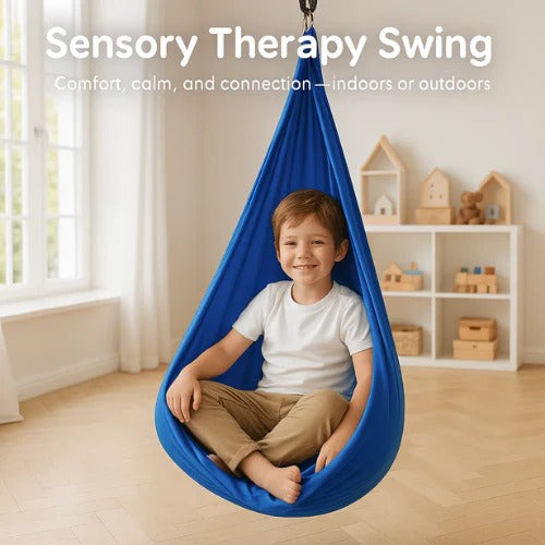 FloatJoy | Therapeutische sensorische schommel voor autisme – Rustgevende schommel voor binnen en buiten voor kinderen en volwassenen