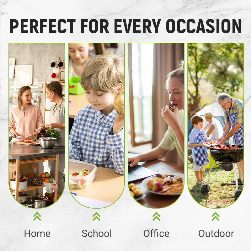 ReSealX | Herbruikbare aluminiumfolie-zakjes met ritssluiting – luchtdichte, warmtebestendige, geurvrije voedselbewaarzakjes