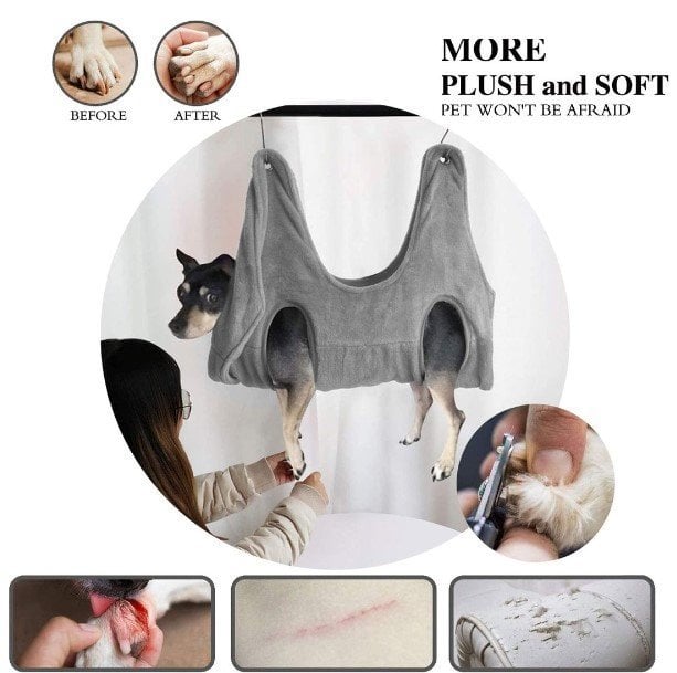 GroomLift | Hangmat voor huisdierenverzorging – Comfortabel accessoire voor het baden en verzorgen van huisdieren