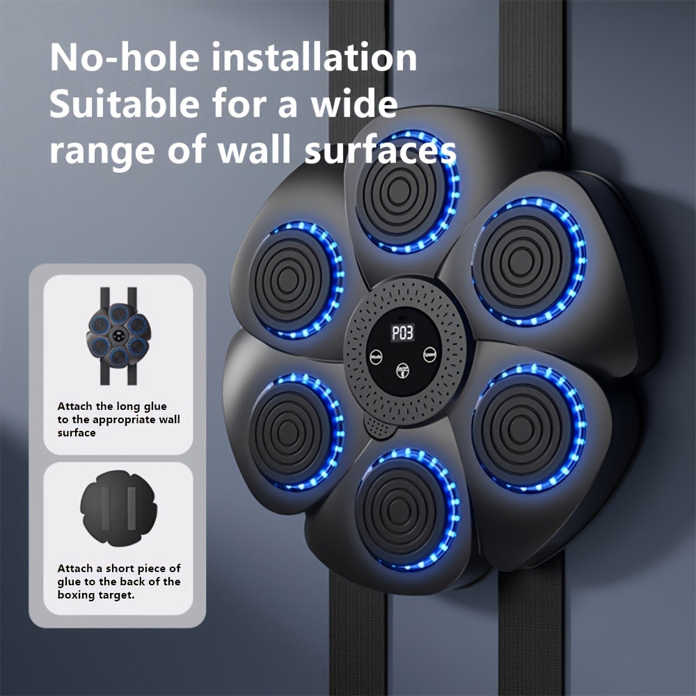 PunchPlay | Smart Music Bokstrainer voor - USB Oplaadbaar, Fitness Training