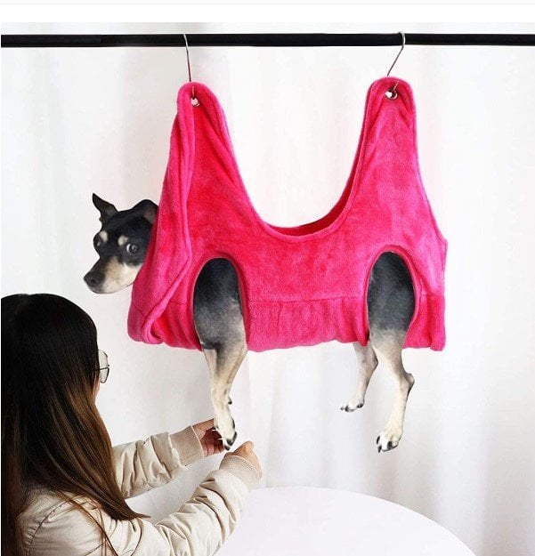 GroomLift | Hangmat voor huisdierenverzorging – Comfortabel accessoire voor het baden en verzorgen van huisdieren